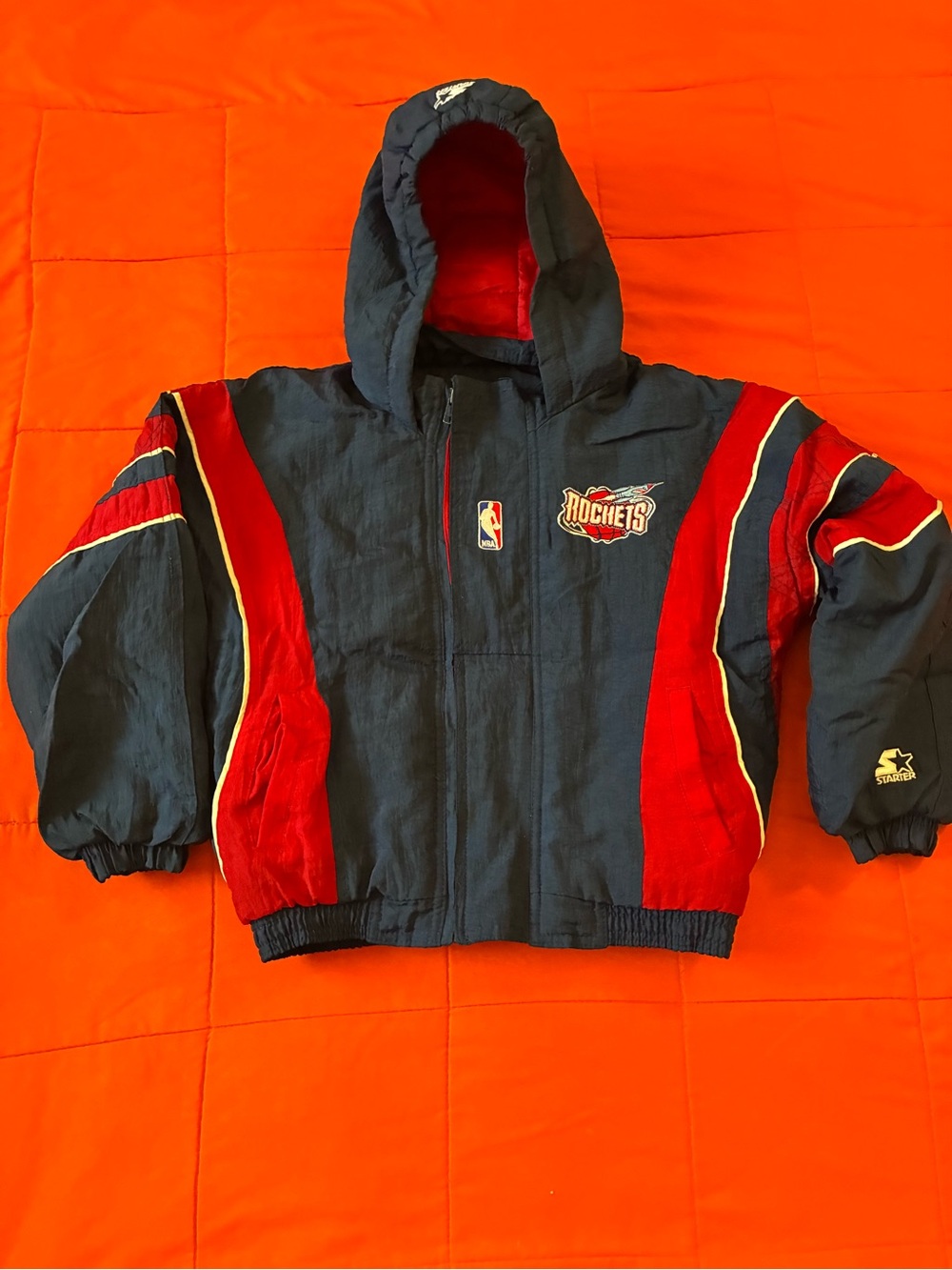 Vintage Starter Houston Rockets Jackets Youth Large 1990’